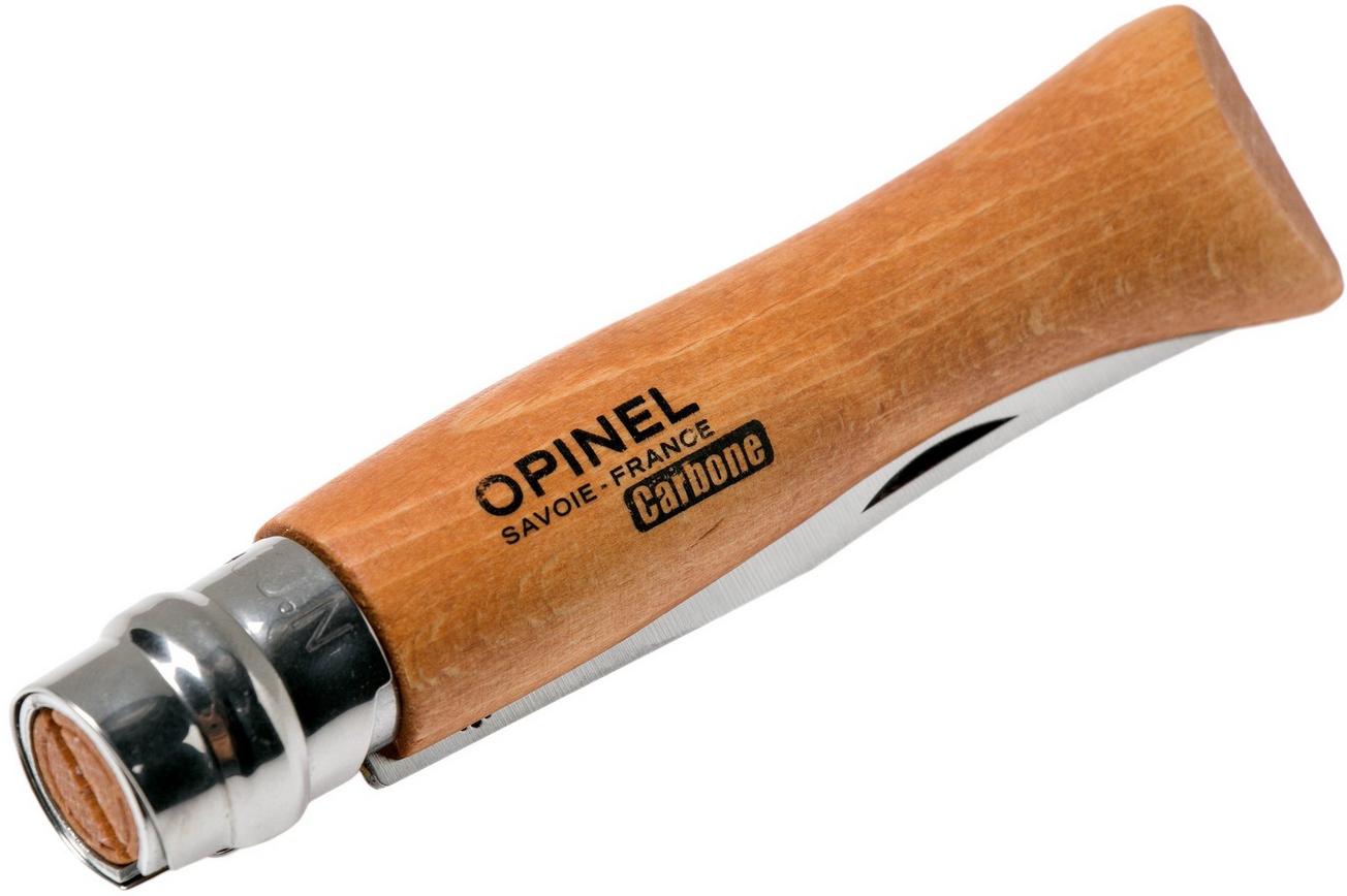 Opinel zakmes No. 09, koolstofstaal, lemmetlengte 9 cm