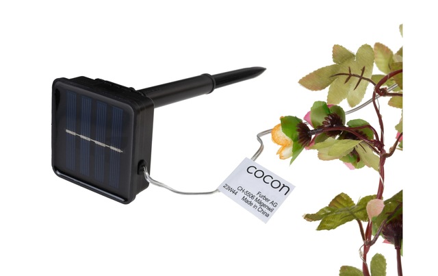 Cocon LED-Lichterkette »LED Solar Blumen, 10 m« 100 Stk.-flammig