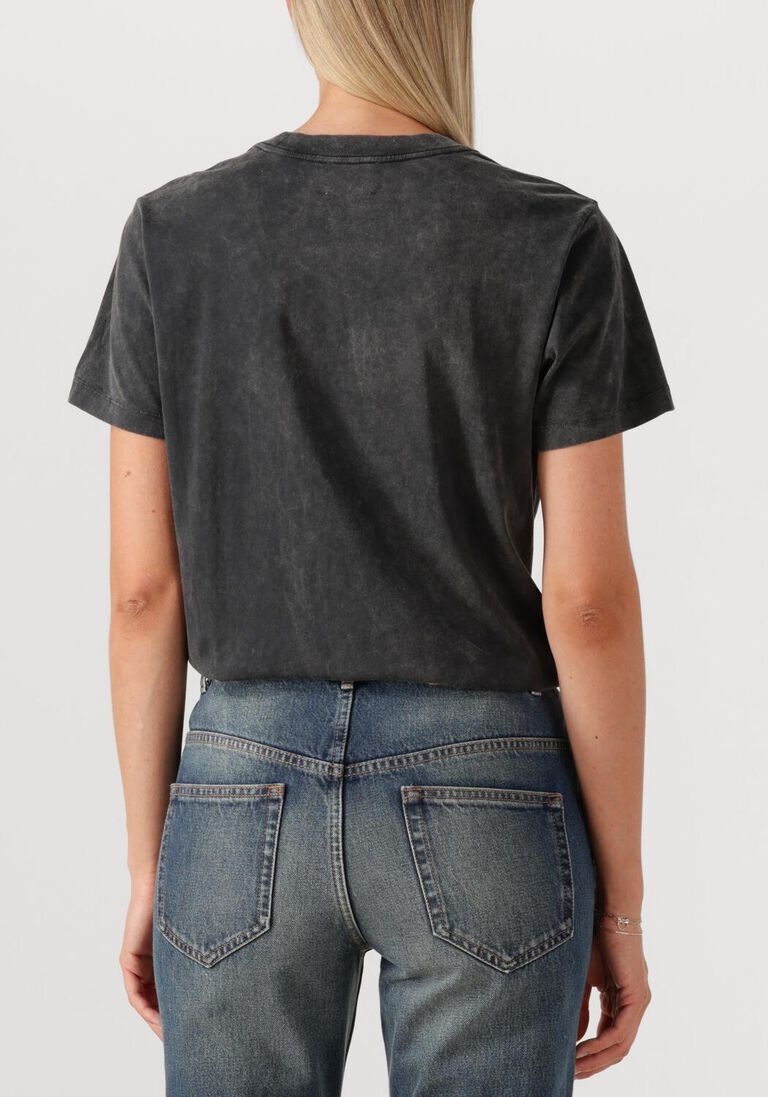 zwarte marant etoile t-shirt zoeline-gb 25ats0147fa