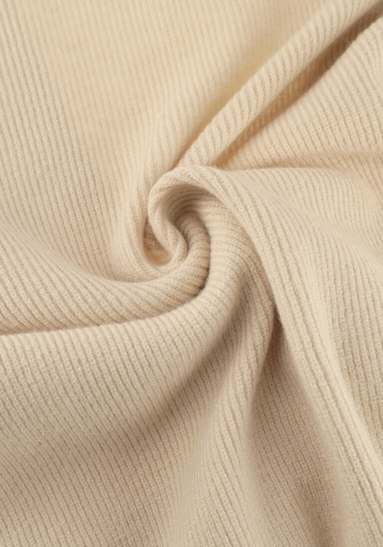 MINUS beige minus trui aline wrap knit pullover