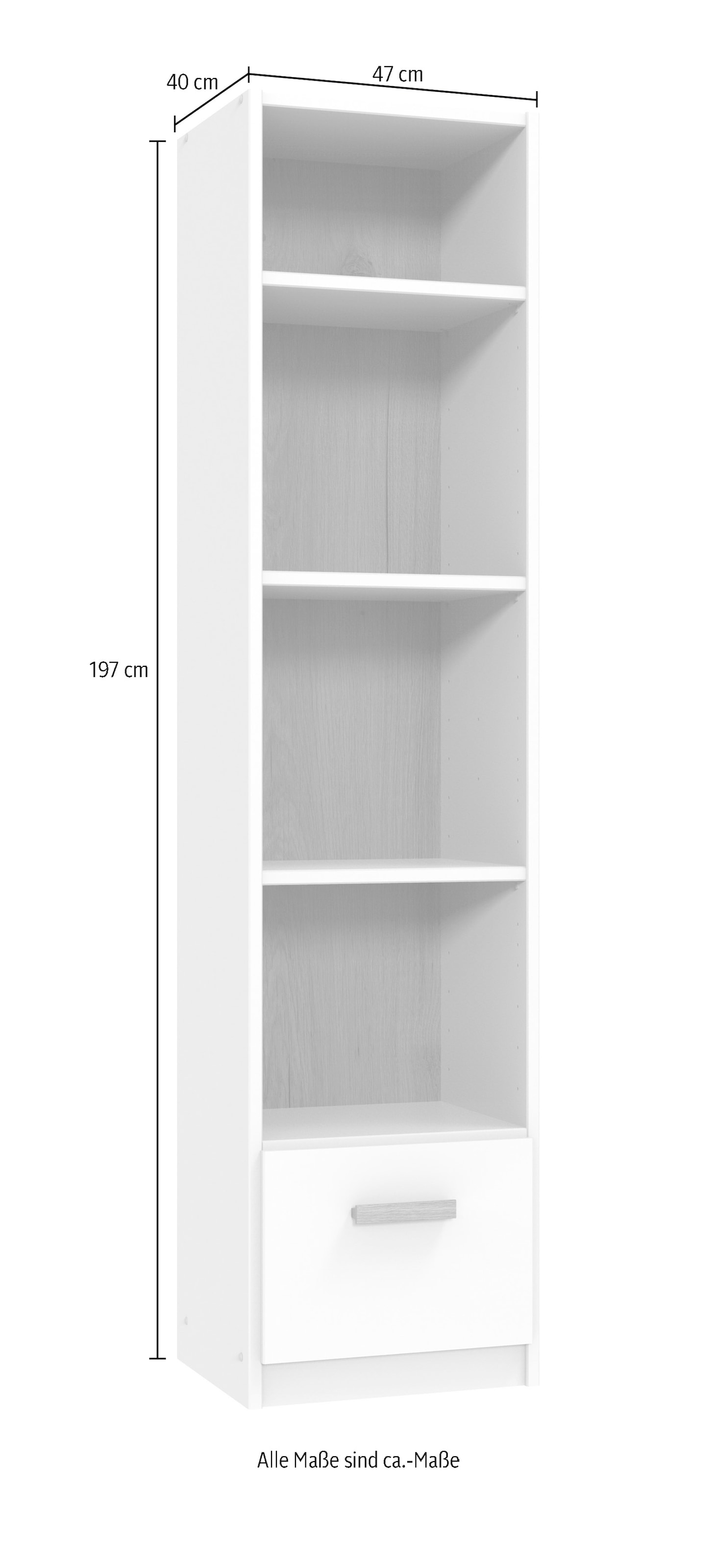 Wimex Standregal »Gotland« mit 1 Schublade