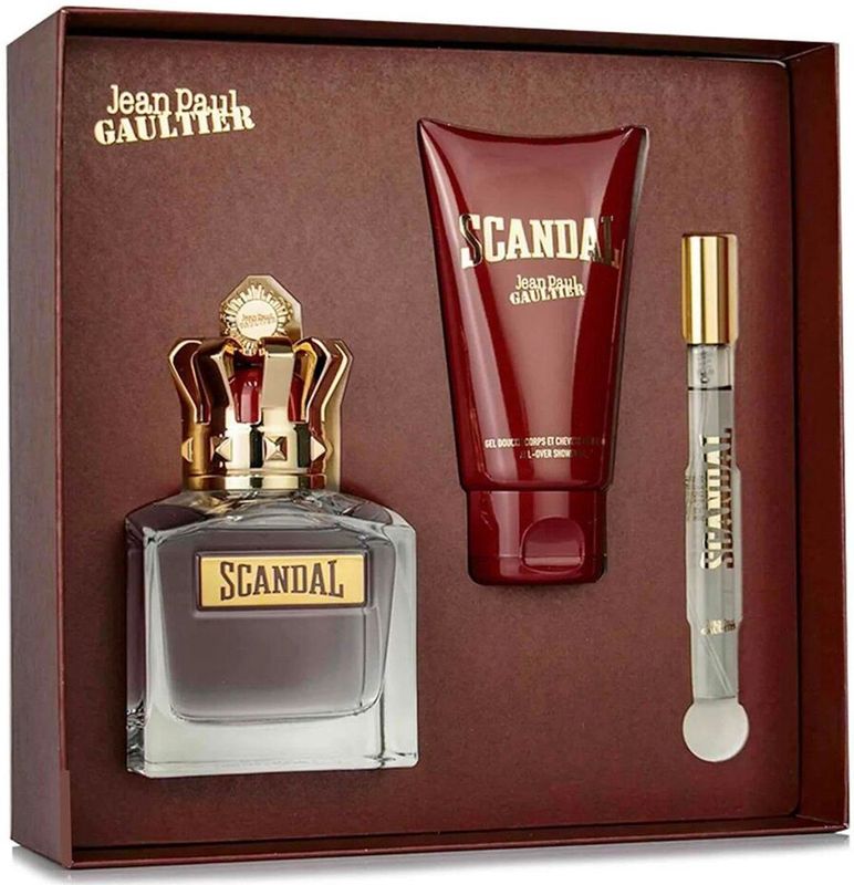 Jean Paul Gaultier SCANDAL HIM EDT 100 ml + Shower gel 75 ml + EDT 10 ml
