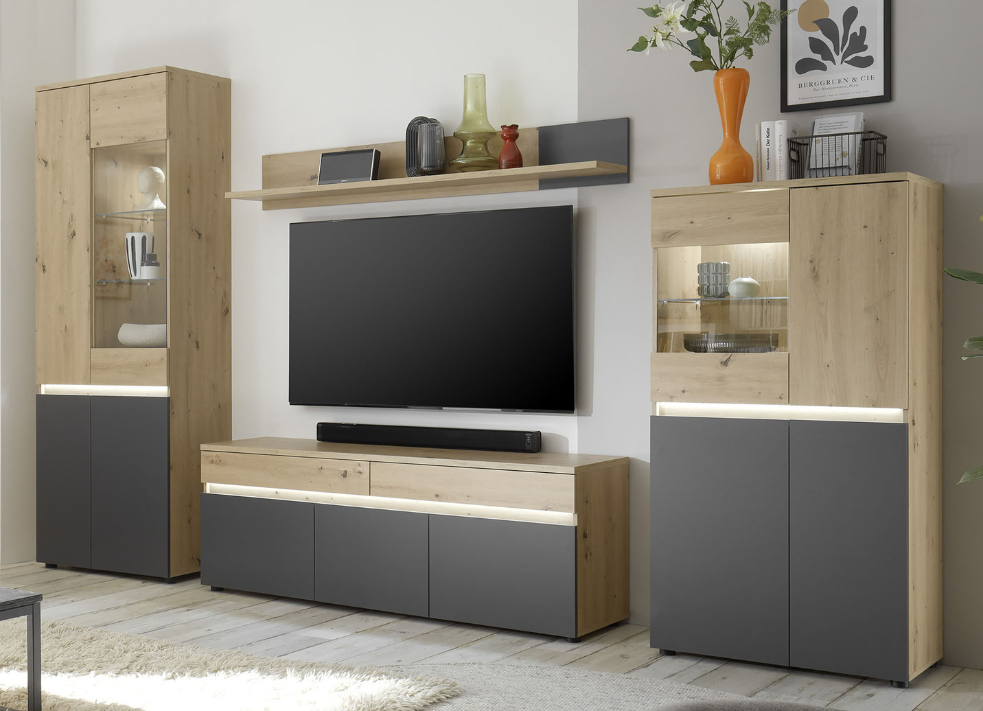 Möbelprogramm mit hochwertigen MDF-Fronten und Softclose