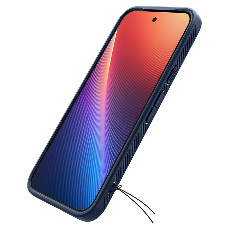 Google Pixel 9a Liquid Air Case Gummi Hülle (ACS09040) - Navy (Matt)
