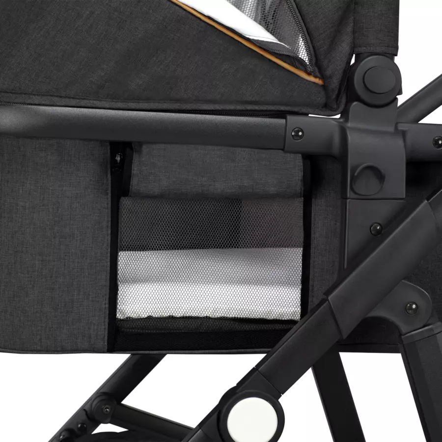 lionelo Kombikinderwagen Amber 2-in-1 Grey Graphite