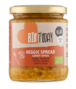 BioToday Veggie Spread Carrot-Spices 235GR