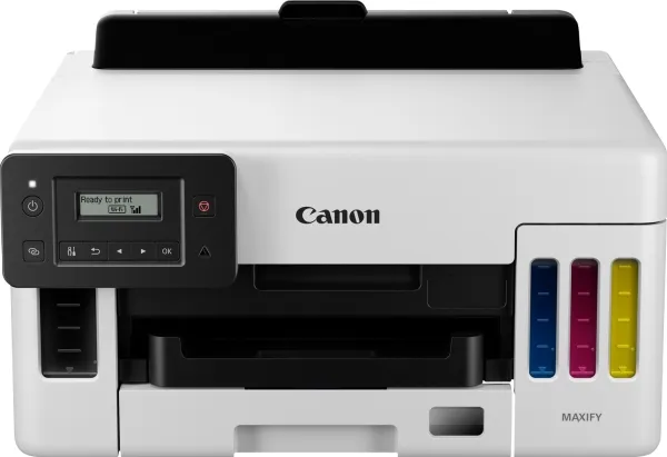 Canon MAXIFY GX5050 - Printer - farve - Duplex - blækprinter - ITS - A4/Legal - 600 x 1200 dpi - op til 24 ipm (mono) / op til 15.5 ipm (farve) - kapacitet: 350 ark - LAN, Wi-Fi(n), USB 2.0