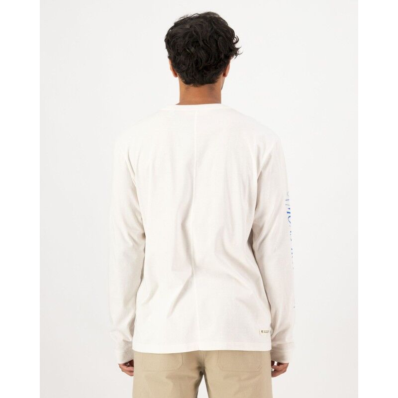 Yonder Merino Organic Cotton Long Sleeve - T-shirt en laine mérinos homme