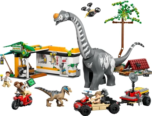LEGO Jurassic World 76973 Sporingsmission: Raptor og titanosaurus