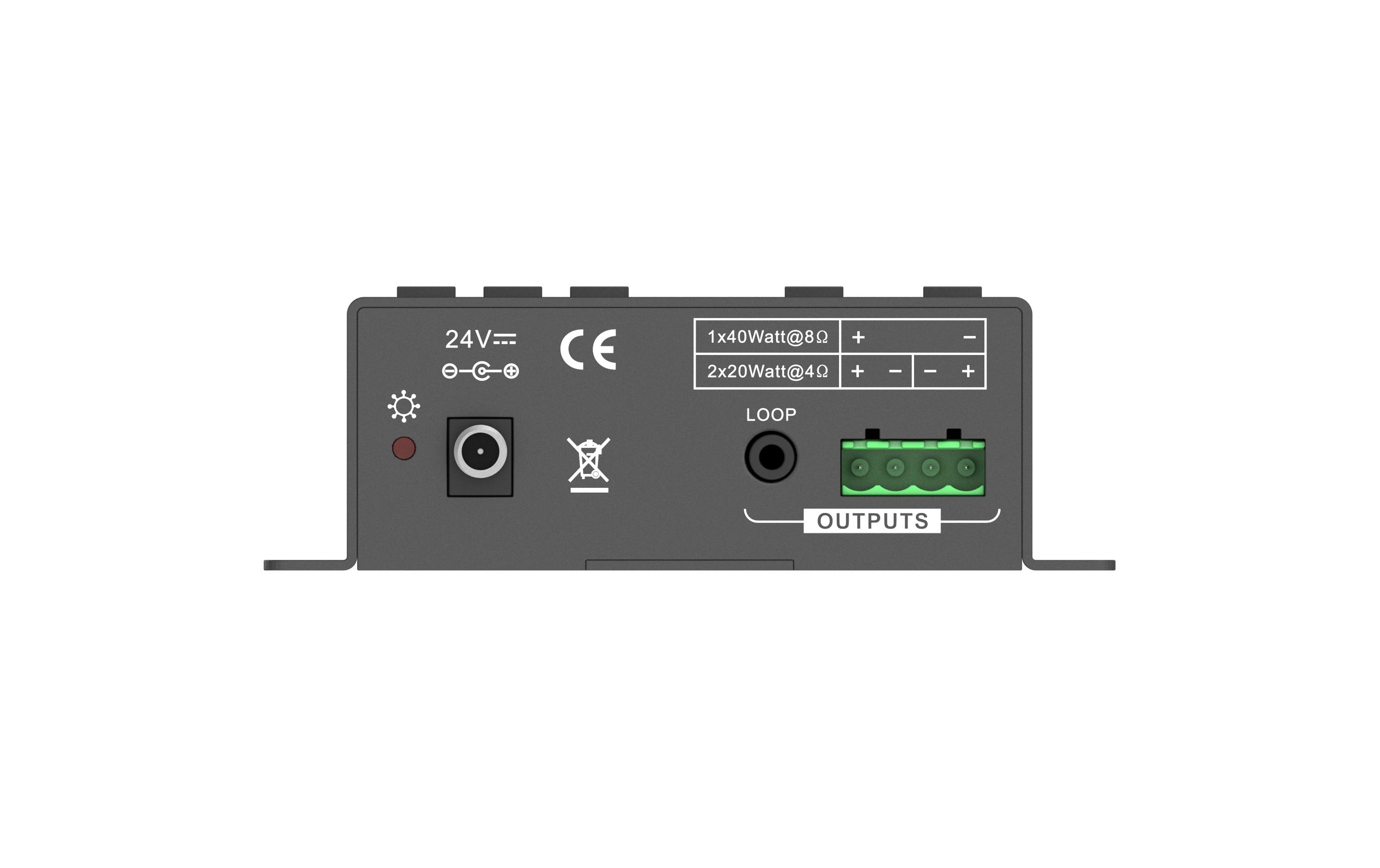 Audioverstärker PT-AA220 2x20W Class-D<br>2x20W Class-D Audioverstärker