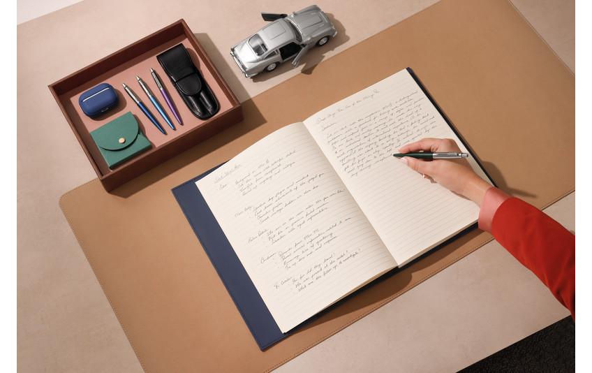 Kugelschreiber Jotter Core G.C. Medium (M), RotClip-on-Einziehkugelschreiber