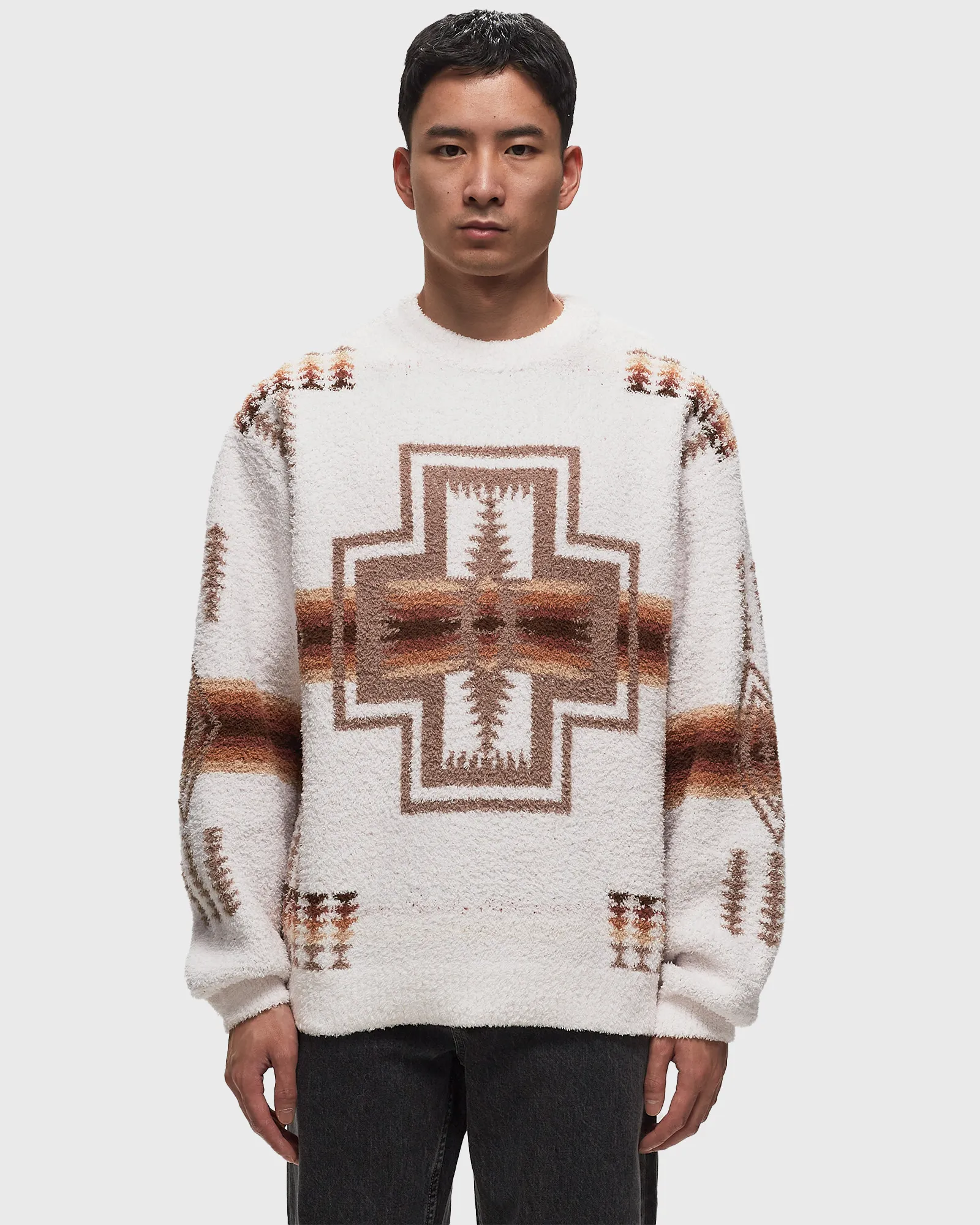 Pendleton CREWNECK PULLOVER IVORY HARDING STAR