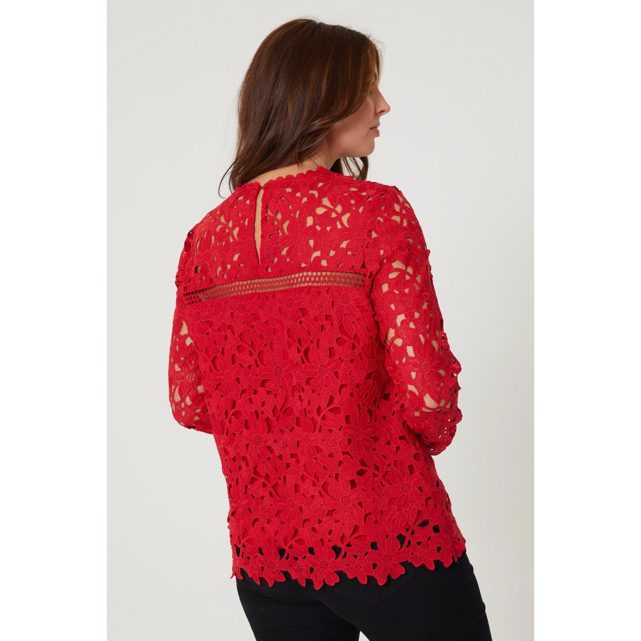 Be You Ladies Long Sleeve Lace Top
