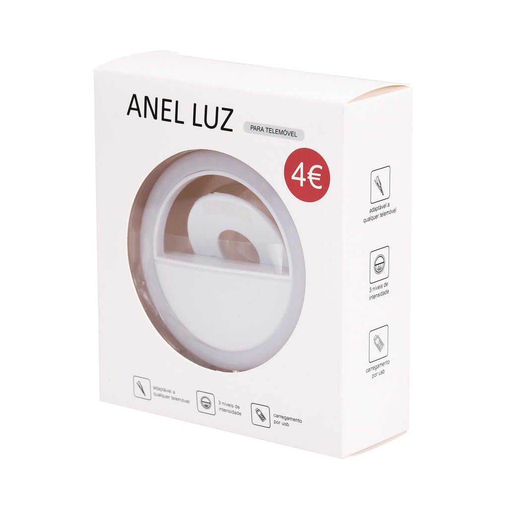 Anel De Luz Led Para Telemóvel