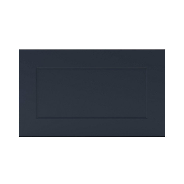 Façade de cuisine hotte / casserolier Artemisia bleu mat l. 60 cm GoodHome
