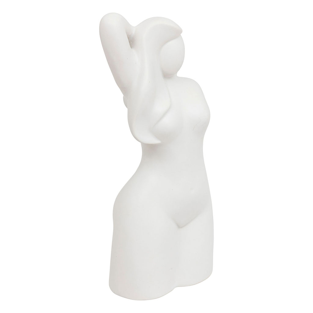 Statue femme SOLEYA céramique H28cm