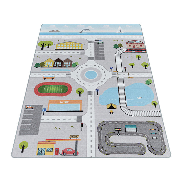 Speelkleed - Pleun Autoweg Grijs | TOET-TOET