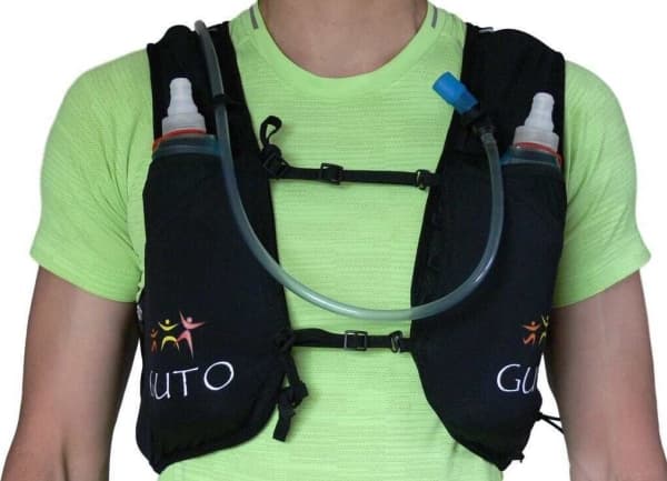 Guto UltraFun GUTO, svart, størrelse XS - superlett ryggsekk / løpe- og turvest, EAN 5909876571162