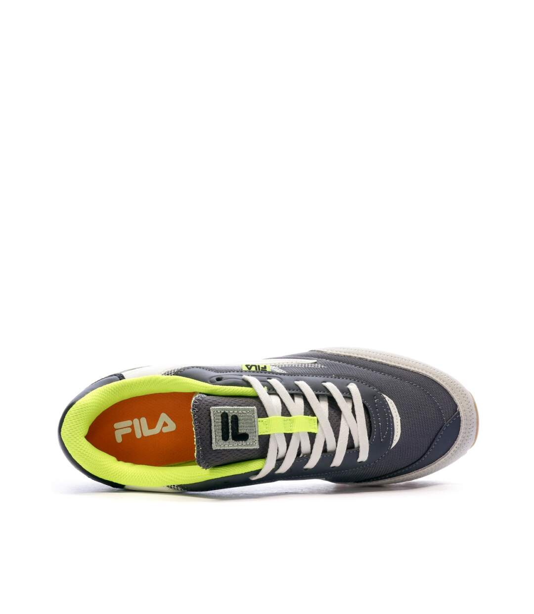 Baskets Gris/jaune fluo Homme Fila Retronique 22