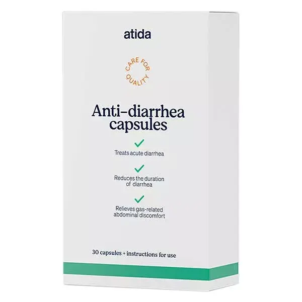 Atida Anti-diarréia 30 cápsulas
