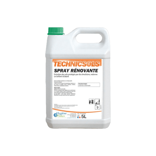 Technicsols Spray rénovant pour émulsions bidon de 5L Hygiène et Nature