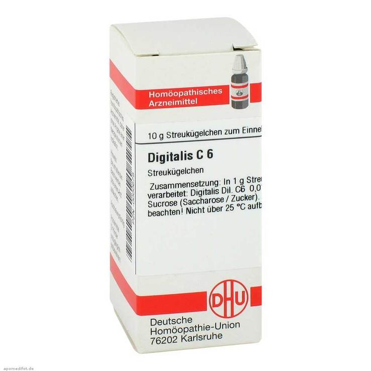 DHU Digitalis C 6 Globuli, 10 g