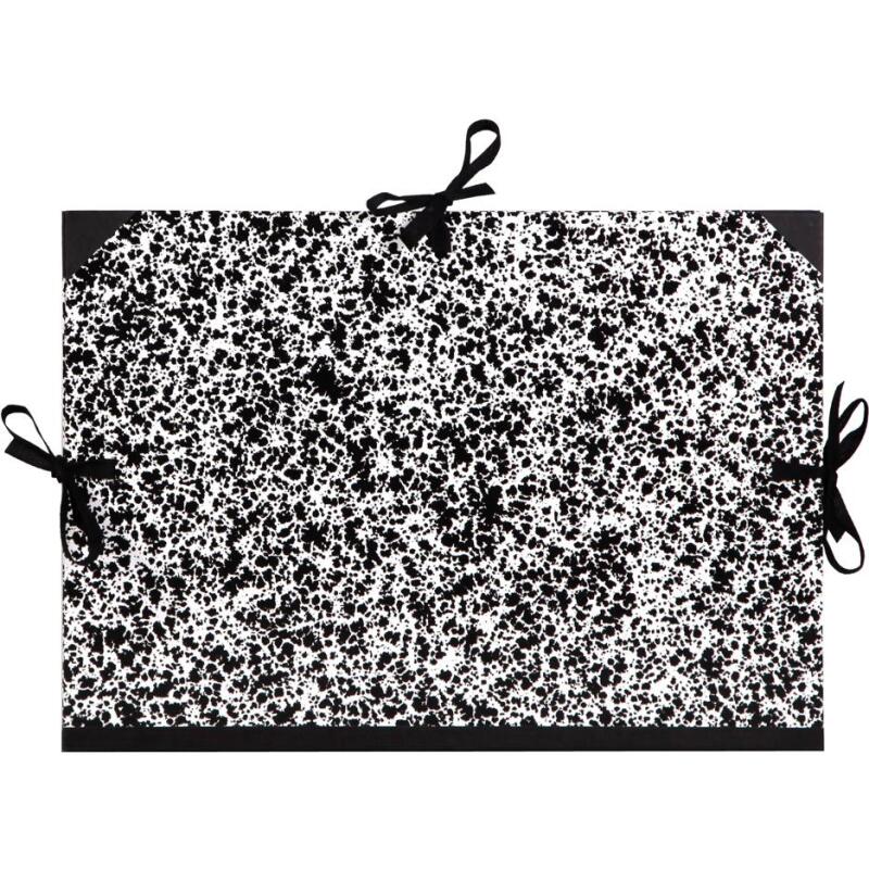 Carton à dessin Annonay 3 cordons 78x118cm - Blanc