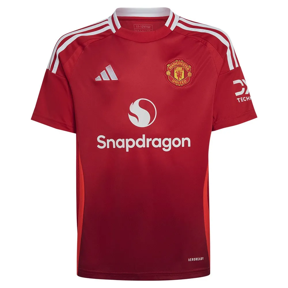 adidas Manchester United 24/25 Heim Junior-Kurzarm-T-Shirt