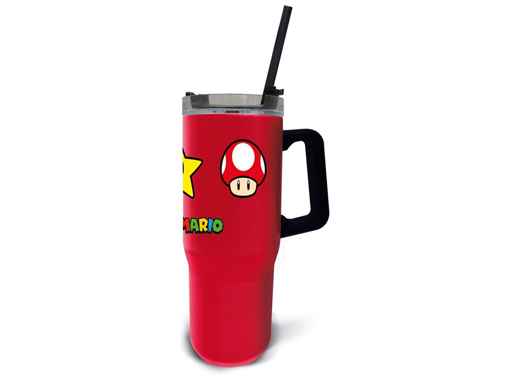 CANECA TÉRMICA XL SUPER MÁRIO DO ART