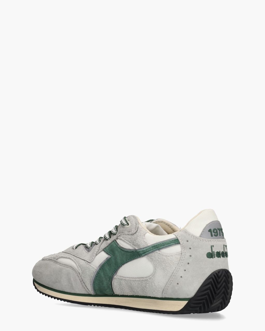 Diadora Heritage Equipe Revenge Used Grijs/Groen Herensneakers