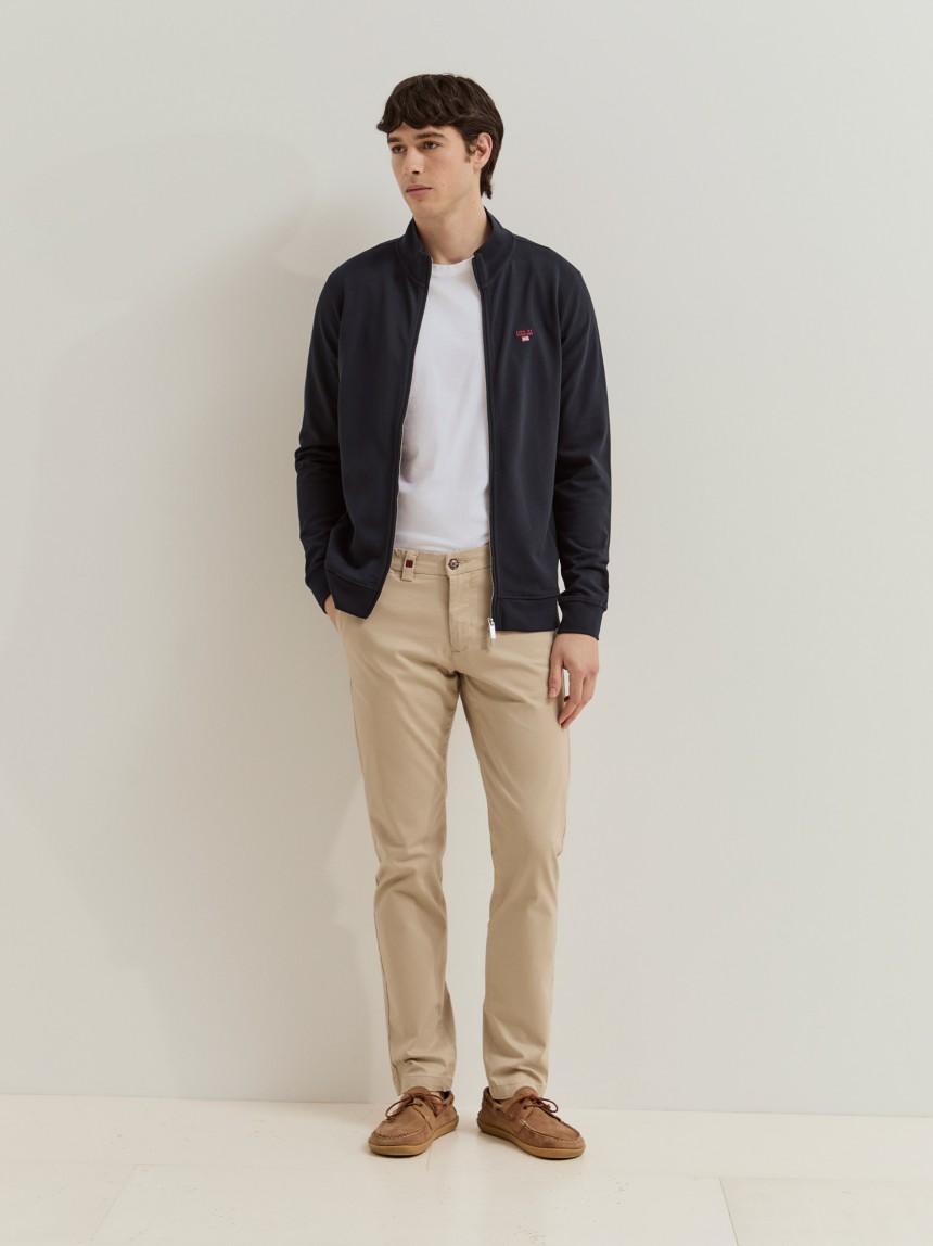 Calças chino slim fit