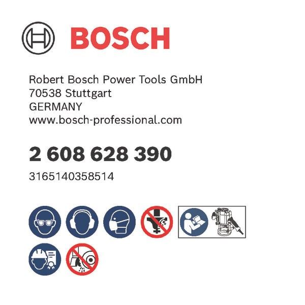 Bosch 2608628390 Vingerfrees 2-SN HM 20x25x56x8