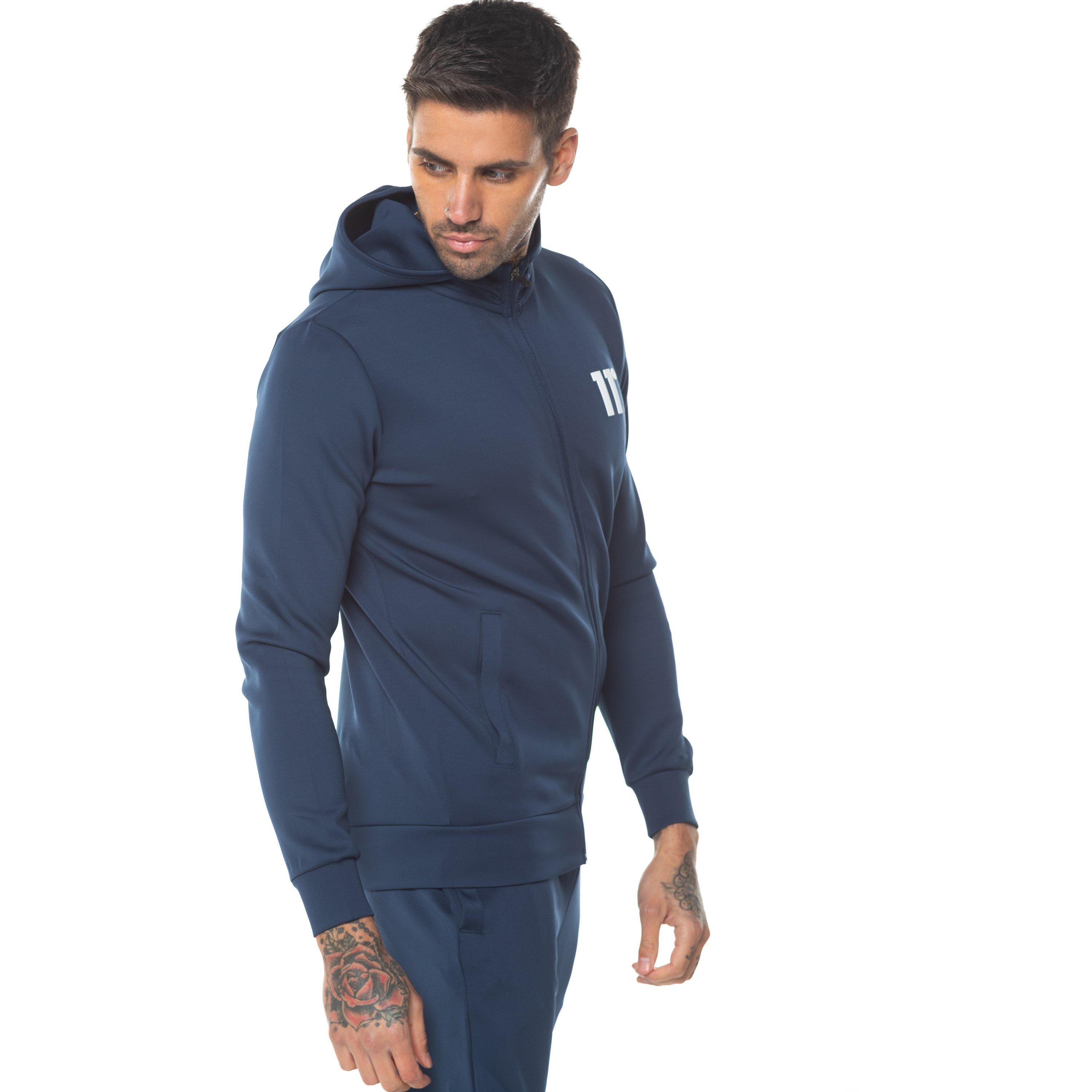 11 Degrees 11 Core Poly Full Zip Hoodie