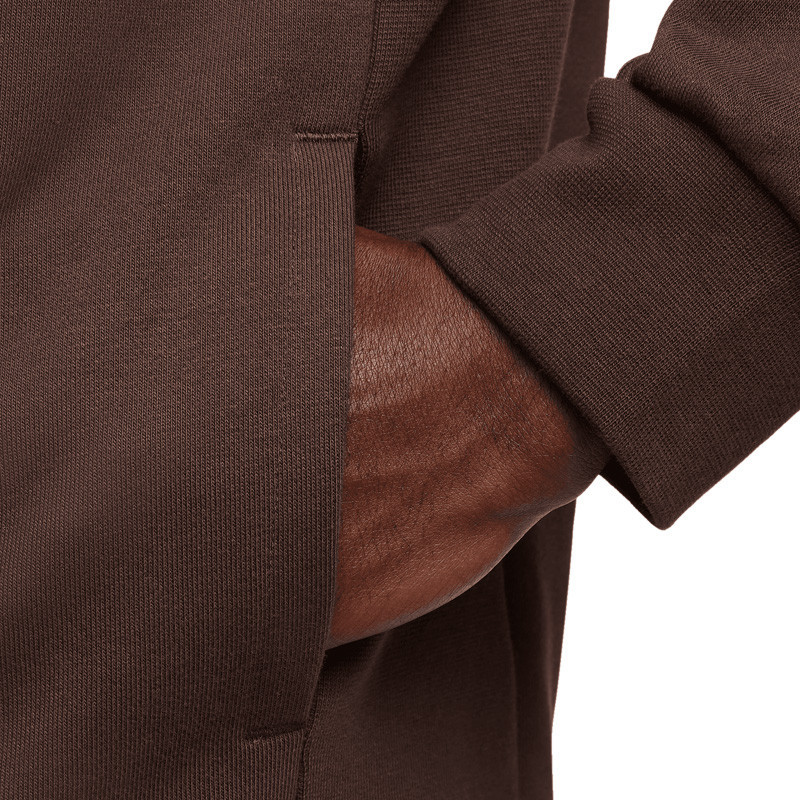 Sweat capuche homme Nike Court Dri-Fit Heritage marron