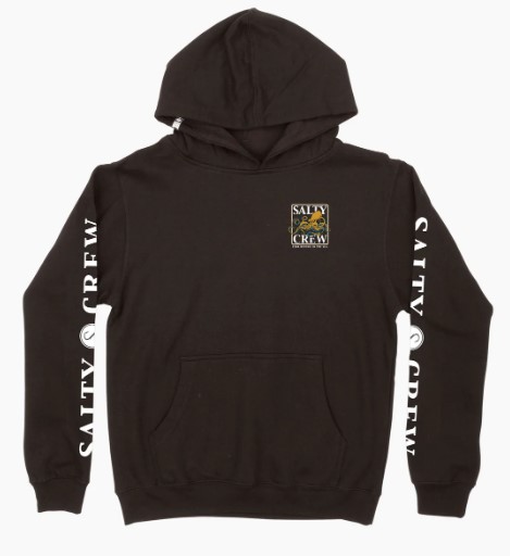 Salty Crew Ink Slinger Boys Fleece Black