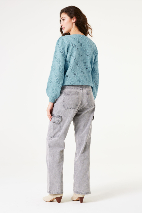 Garcia blauwe dames trui