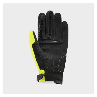 Gants Longs Racer Gloves Rock 3 D3O Noir / Lime