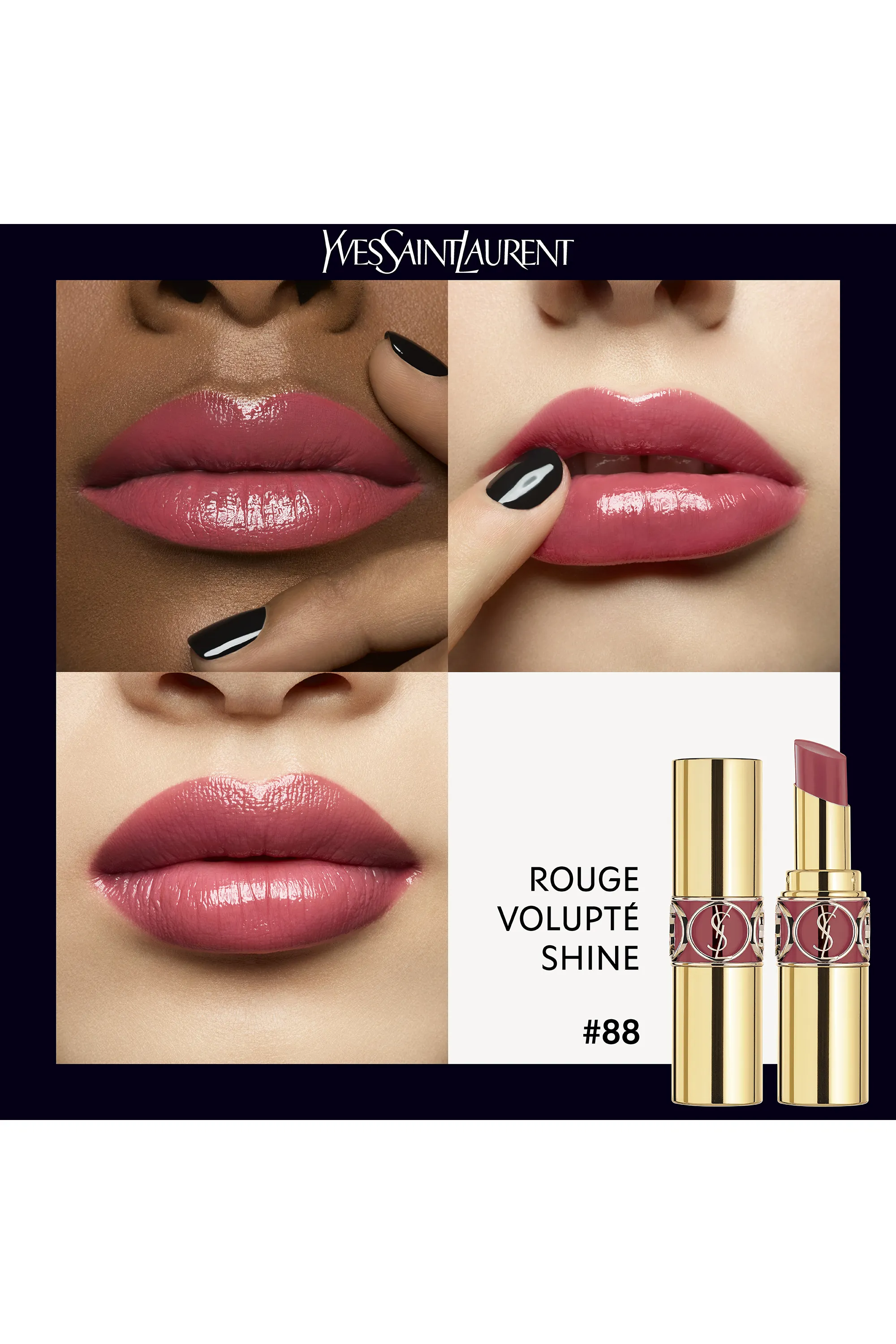 Yves Saint Laurent Rouge Volupté Shine-3.2 g
