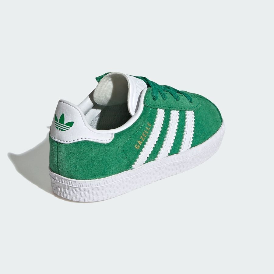 Adidas Original Gazelle Comfort Closure Elastic Laces Shoes Kids