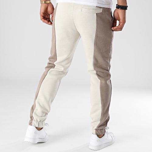 Pantalon Jogging 234400 Beige Marron