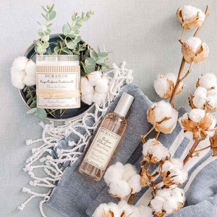 Durance Perfumed Candle Cotton Flower 180g