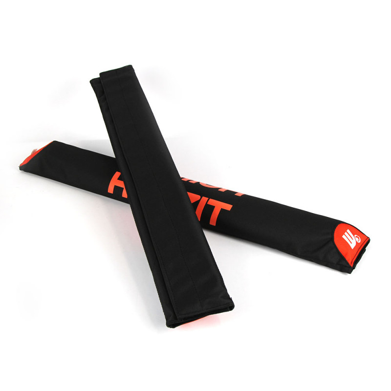 LOT DE 2 MOUSSES DE BARRE DE TOIT LARGE HOWZIT NOIRE