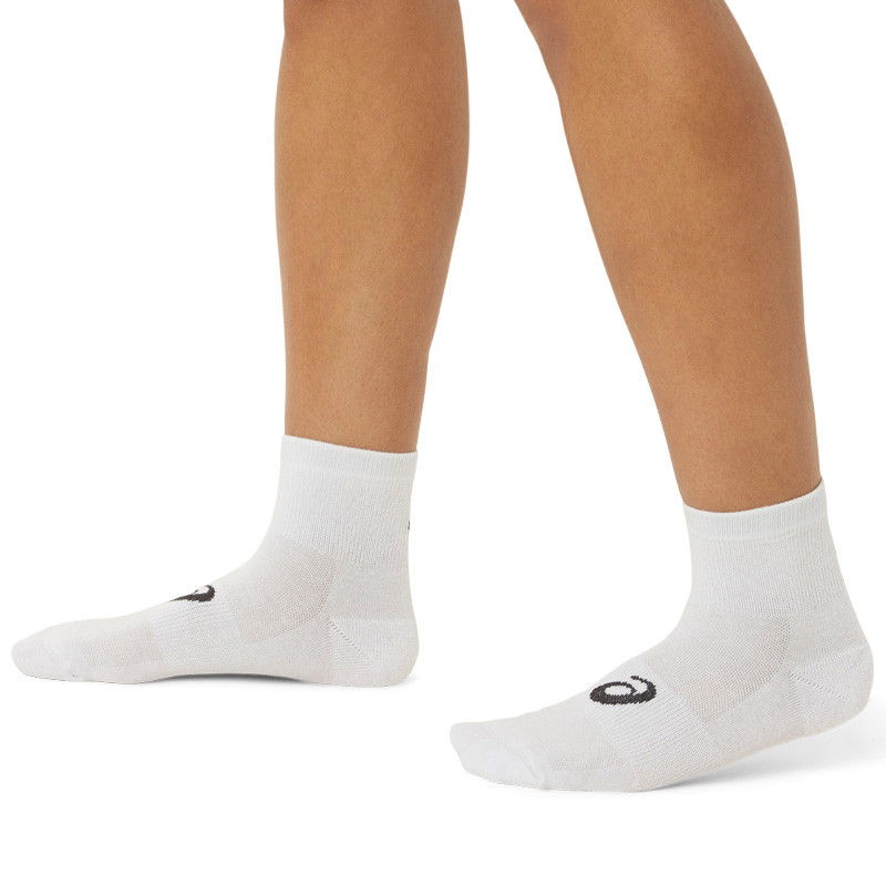Chaussettes tennis Asics mi-hautes blanches 6 Pack