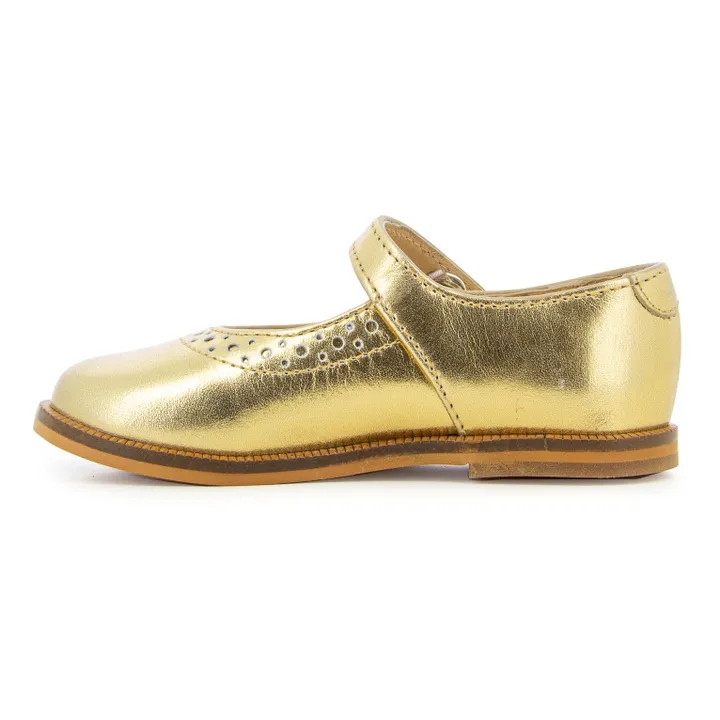 Clotaire Ballerines Tetel Perfo | Doré
