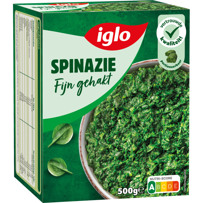 Iglo Spinazie fijn gehakt