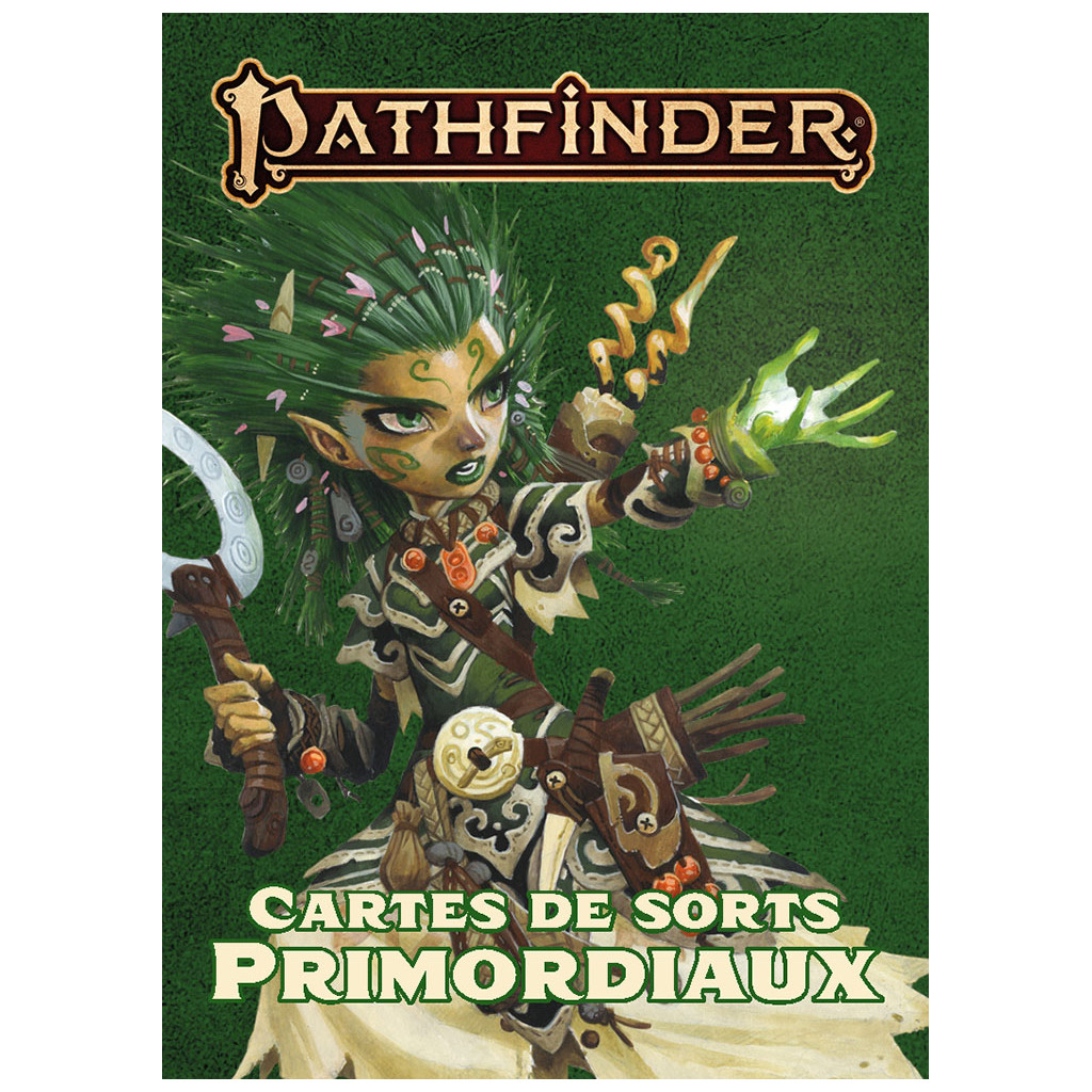 Pathfinder 2 - Cartes de Sorts Primordiaux
