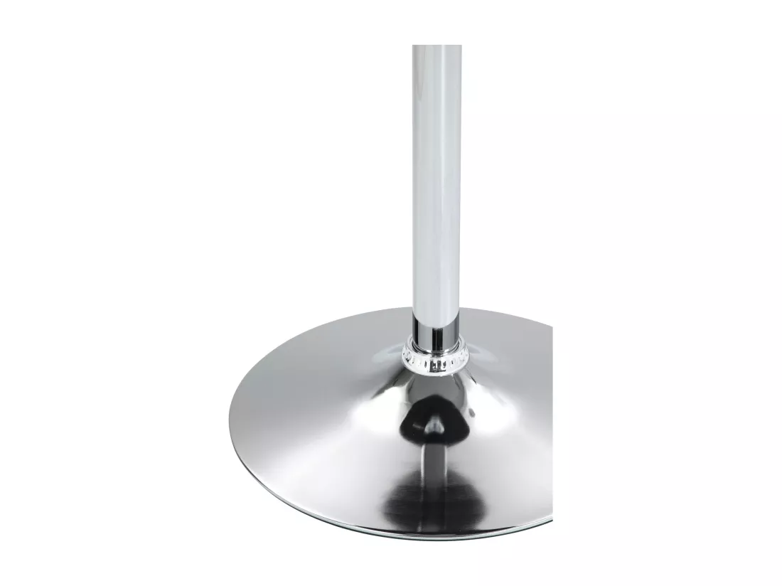 Table haute - rond Ø 60 cm - Bois - Blanc - Lamoni