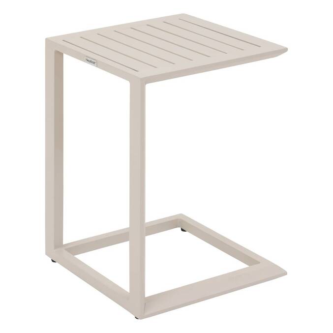 Table d'appoint de jardin carré EVASION Argile