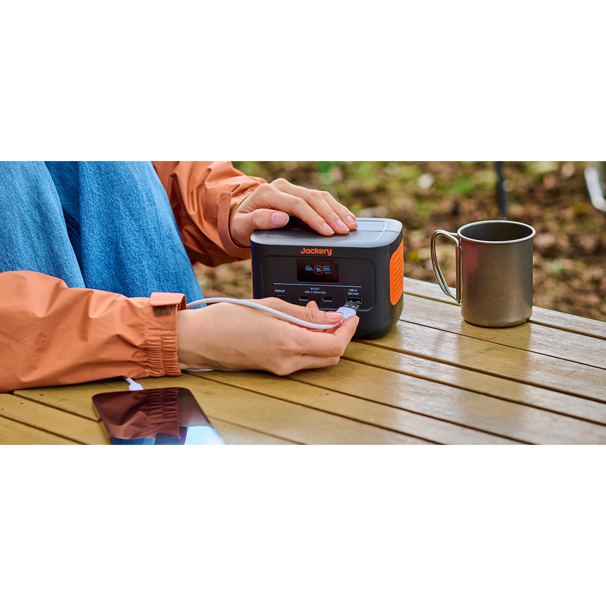 Jackery Explorer 100 Plus strømstasjon