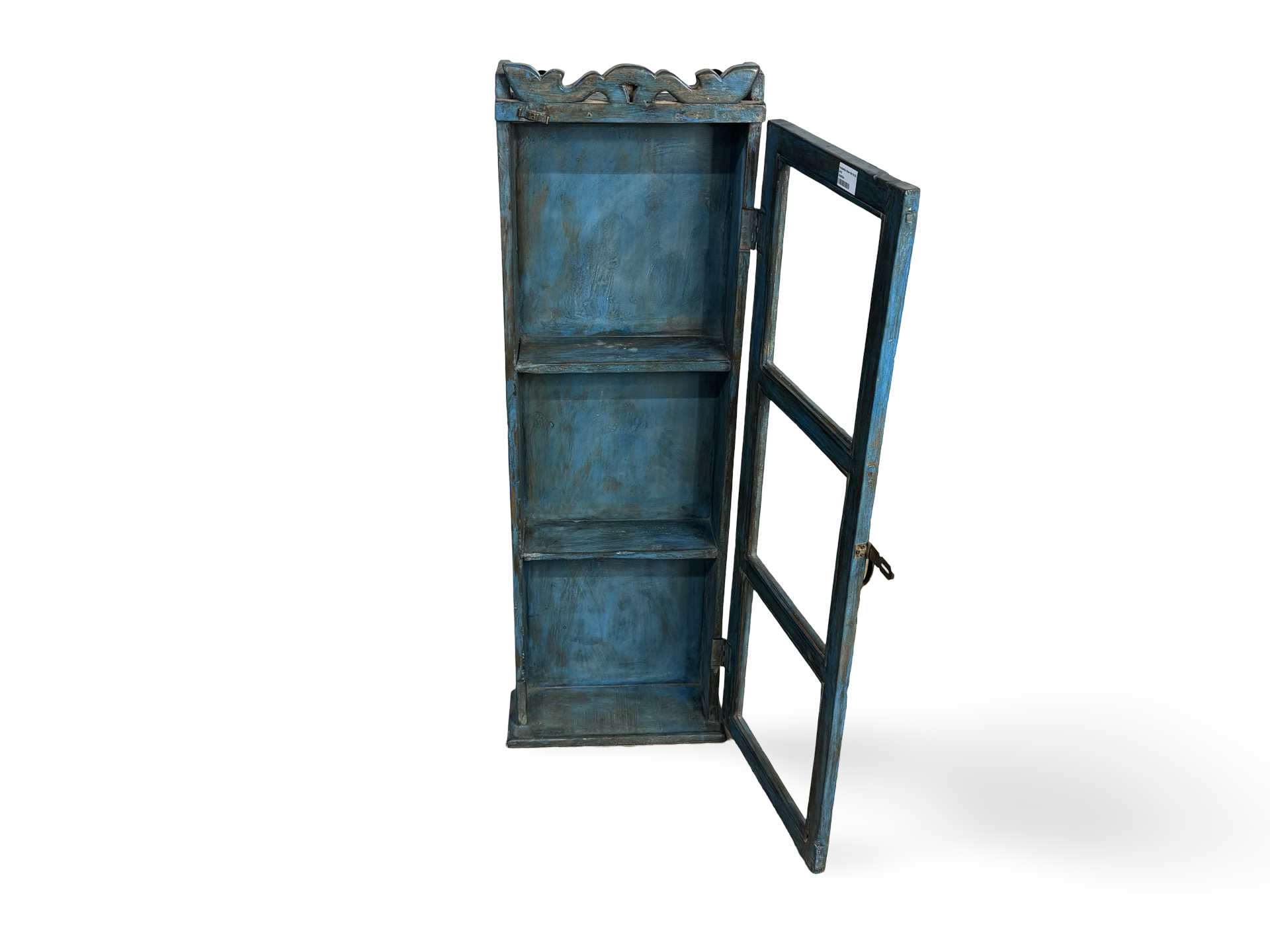 Hangkast blauw uniek